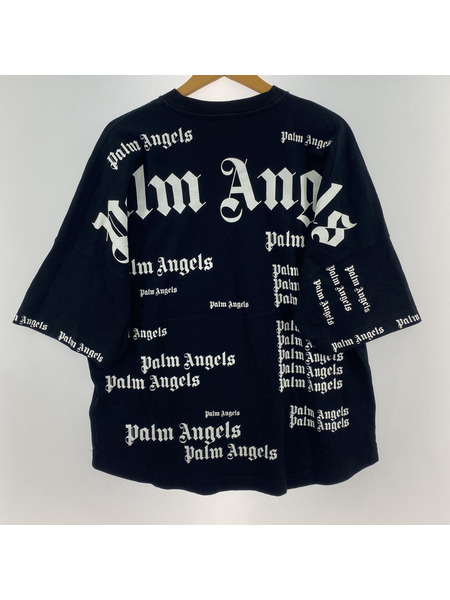 PALM ANGELS ULTRA LOGO OVER TEE XS 黒[値下]