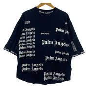 PALM ANGELS ULTRA LOGO OVER TEE XS 黒