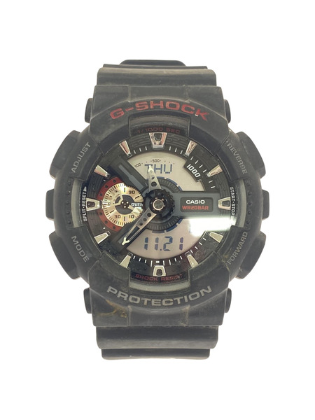 G-SHOCK GA-110 QZ腕時計 黒