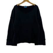 UNDERCOVER 18SS インサイドアウト リバースシームスウェット 2 黒 UCT1804