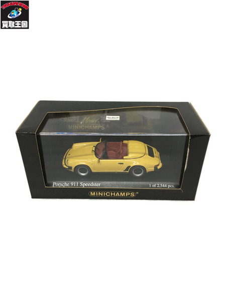 MINICHAMPS 1/43 Porsche 911 Speedster 1998 Yellow[値下]