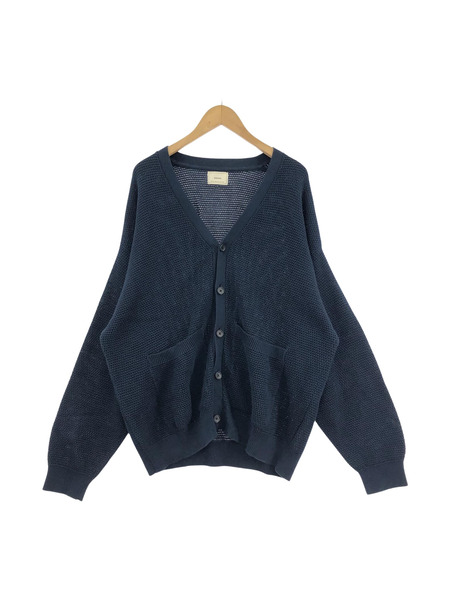 EVCON 22SS COTTON KNIT CARDIGAN（2）ネイビー