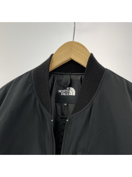 THE NORTH FACE ブルゾン・ジャンパー INSULATION BOMBER JACKET 黒 (L)