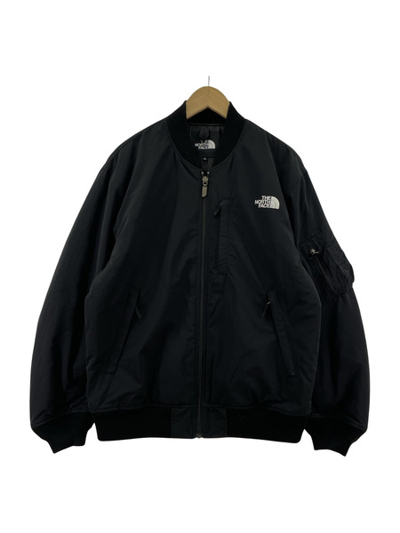 THE NORTH FACE ブルゾン・ジャンパー INSULATION BOMBER JACKET 黒 (L)