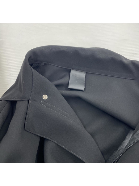 N.HOOLYWOOD 長袖シャツ ZIPUP SHIRT 黒 (38)