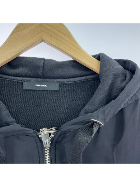 DIESEL ジャケット ジップブルゾン/黒