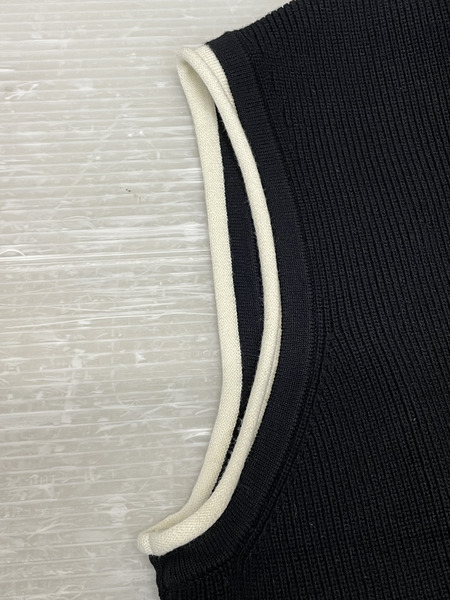 Martin Kim ニットベスト S ブラック