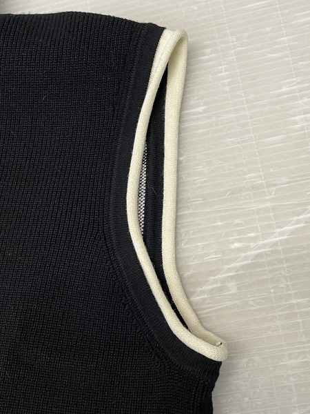 Martin Kim ニットベスト S ブラック