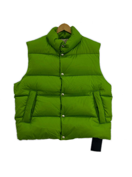URU DOWN VEST 24FND01 緑 (2) タグ付キ