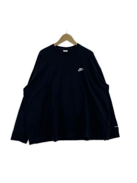 NIKE 長袖Tシャツ・カットソー ×PEACEMINUSONE L/Sカットソー ブラック (S)