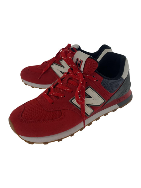 NEW BALANCE ML574SKD CLASSICS TRADITIONNELS 赤 (28.0cm)