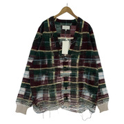 MAISON MARGIELA 23AW Distressed Knit Cardigan モヘヤカーディガン M