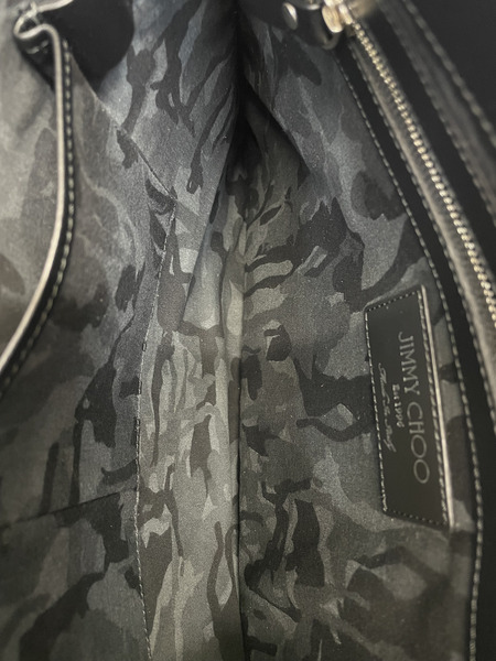 JIMMY CHOO DEREK スタースタッズ レザークラッチバッグ