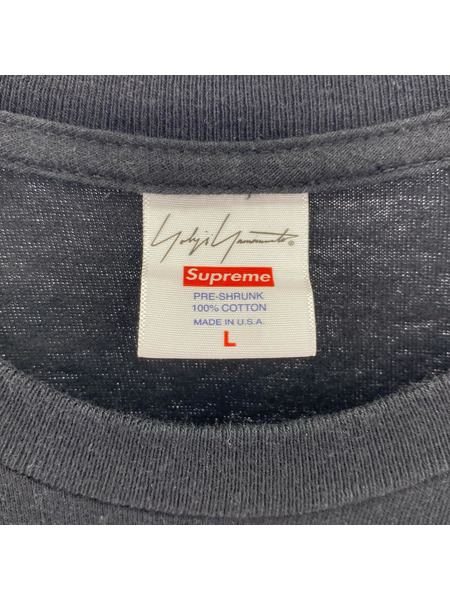 Supreme 半袖Tシャツ・カットソー ×Yohji Yamamoto (L) 黒