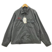 AVIREX ジャケット FADED EMB WORK JACKET チャコール XL