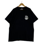 STUSSY ONE WORLD ONE LOVE S/S TEE (L) ブラック