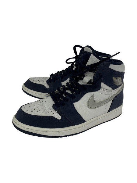 NIKE　Air Jordan 1 High OG CO.JP White/Midnight Navy