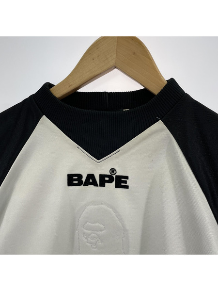 A BATHING APE 90s L/Sラグランゲームシャツ