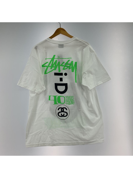 STUSSY×iD 40th anniversary TEE