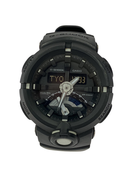 CASIO G-SHOCK GA-500 クォーツ腕時計 デジアナ 黒