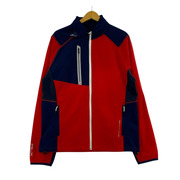 POLO RALPH LAUREN ジャケット RLX ジップジャケット 赤 紺 (M)