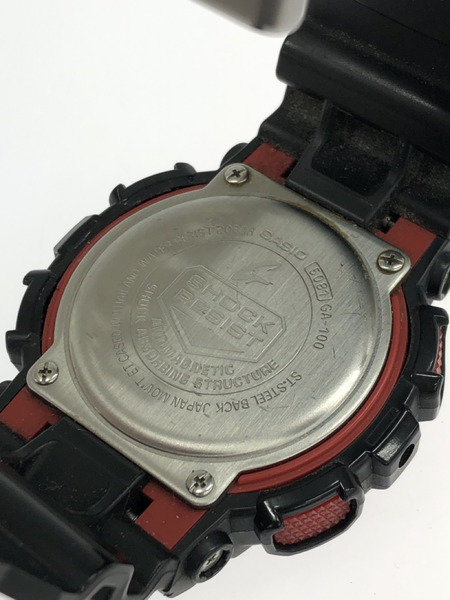 CASIO G-SHOCK GA-100-1A4DR アナデジ クォーツ腕時計[値下]