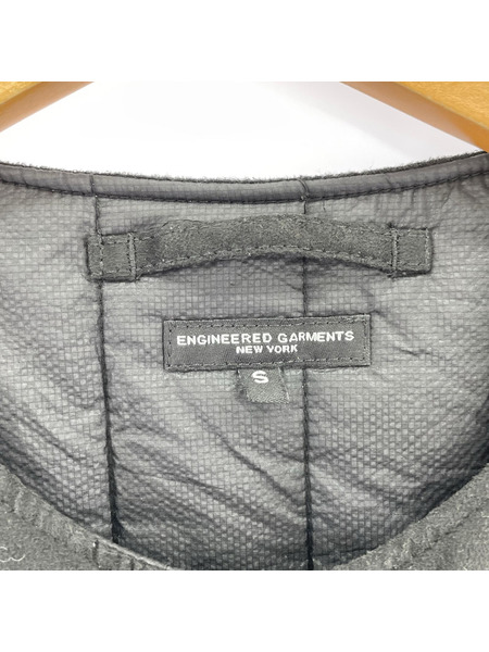 Engineered Garments ジレ・ベスト Cover Vest PRIMALOFT  黒 (S)