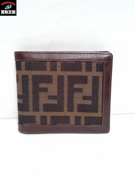 FENDI/ズッカ柄/2つ折り財布｜商品番号：2100207955535 - 買取王国