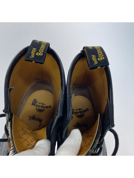 Dr.Martens×STUSSY 8ホール ハラコレオパード UK7 25.5cm