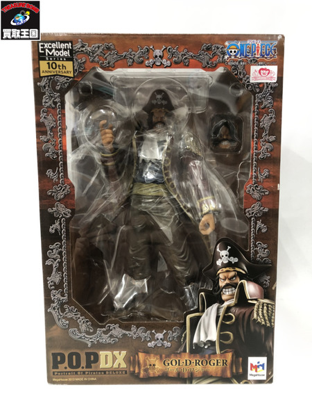 P.O.P ゴール・D・ロジャー ※未開封・外箱へこみ大あり
