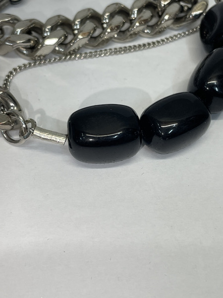 DRIES VAN NOTEN Stone chain bracelet コンビブレスレット