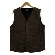 ジャケット Dalees ワークベスト ブラウン