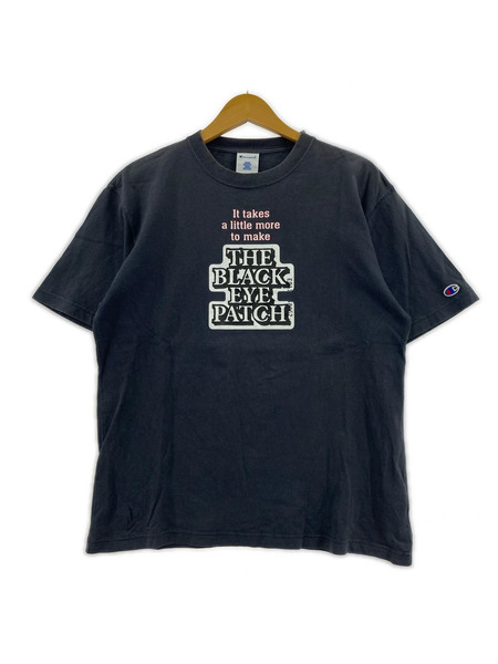 BLACK EYE PATCH 半袖Tシャツ・カットソー x Champions/使用感有