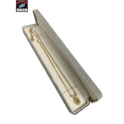 Dior　アクセサリー リボンモチーフロゴネックレス