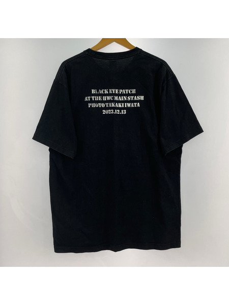 BLACK EYE PATCH 半袖Tシャツ・カットソー HWC MAIN STASH TEE S/S ブラック