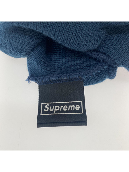 Supreme×NEW ERA cross logo beanie