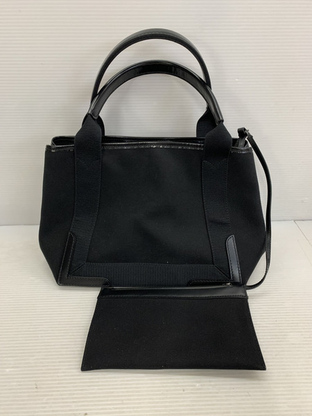 トートバッグ ネイビーカバスS ブラック