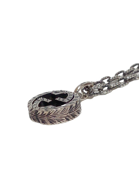アクセサリーGUCCI インターロッキングG ネックレス Ag925