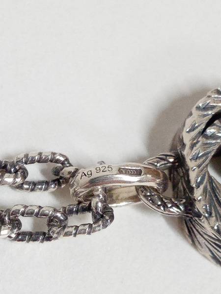 アクセサリーGUCCI インターロッキングG ネックレス Ag925