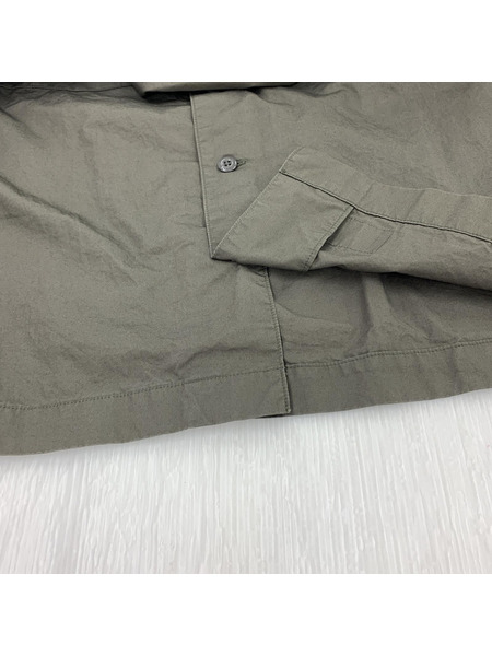 WTAPS 22SS COTTON.TWILL S/S シャツ カーキ (3)