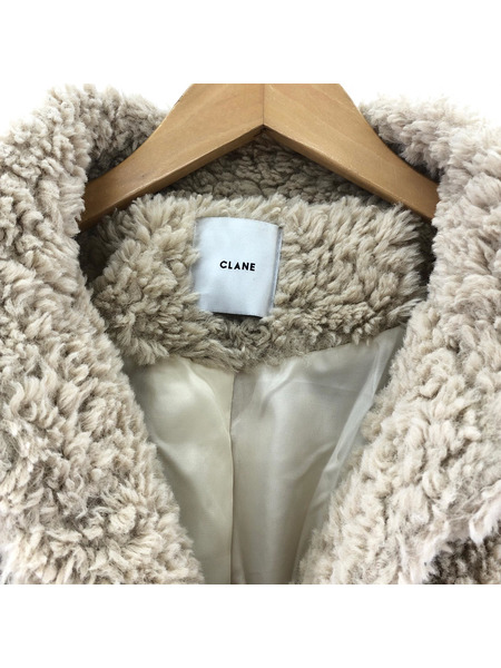 CLANE CURL FUR SHORT COAT 2