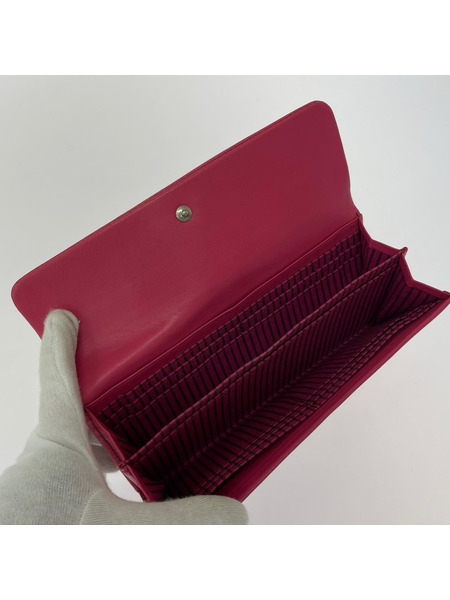 CHARLES JOURDAN 長財布 長財布 ガマ口 ピンク