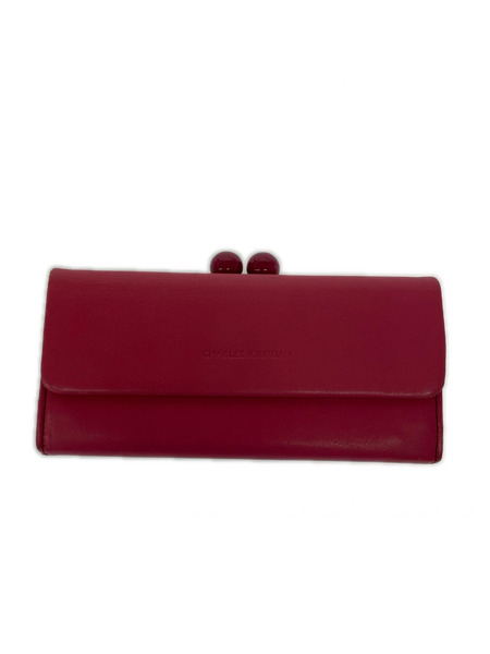 CHARLES JOURDAN 長財布 長財布 ガマ口 ピンク