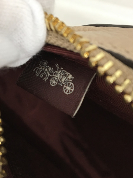 ショルダーバッグ COACH カメラバッグ 87734 ベージュ