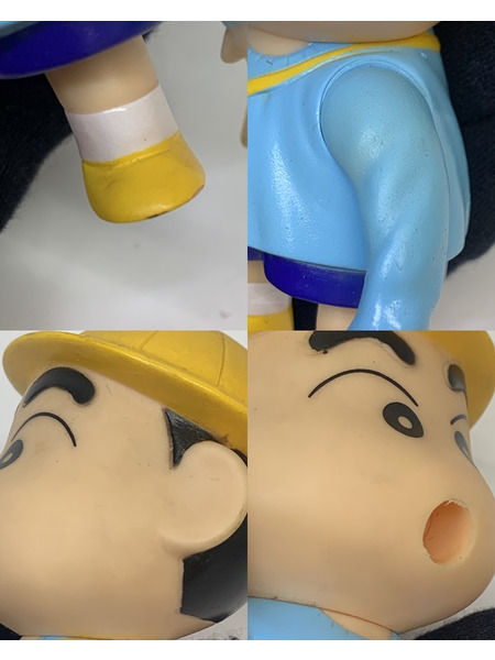 クレヨンしんちゃん ぴーひょろしんちゃん ソフビ人形 本体のみ ダメージあり 欠品あり クレしん 野原しんのすけ しんちゃん 