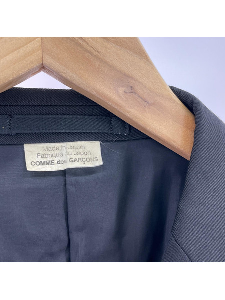 COMME des GARCONS HOMME PLUS 袖カットデザイン テーラードジャケット XS