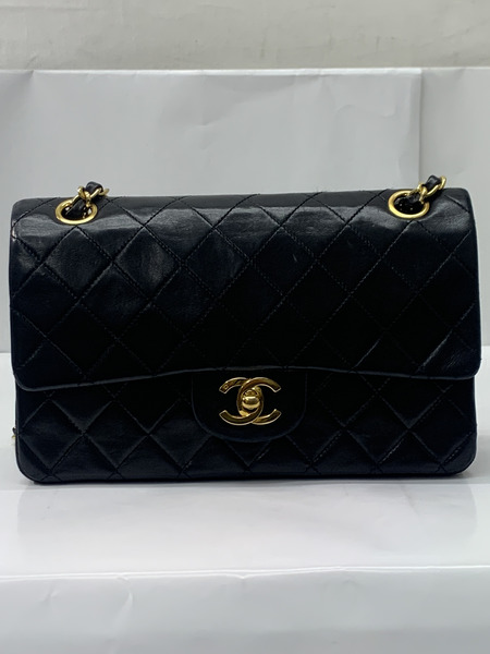 CHANEL マトラッセ23 ダブルフラップ ラムスキン チェーンショルダー ...