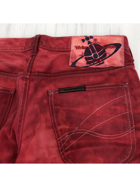 Vivienne Westwood ANGLOMANIA×Lee CLASSIC JEAN 後染 デニム W32[値下]