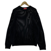 Supreme 24ss Boucle Small Box Sweater メッシュニット S ブラック