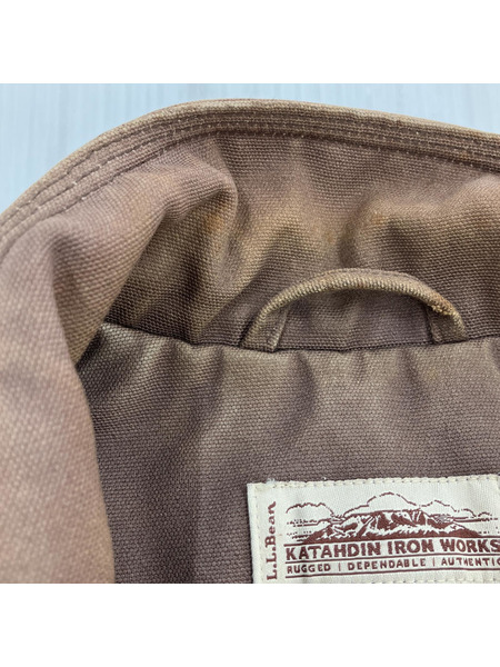 L.L.Bean KATAHDIN IRON WORKSベスト/ブラウン